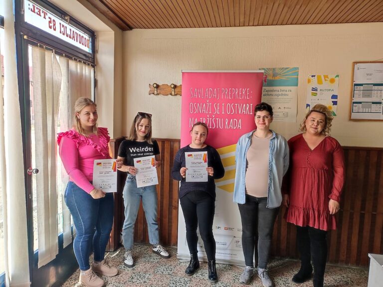 SAVLADAJ PREPREKE: OSNAŽI SE I OSTVARI NA TRŽIŠTU RADA – neformalna edukacija “Izrada akcijskog plana potrage za poslom”