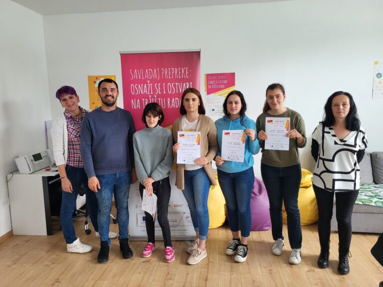 “Savladaj prepreke: Osnaži se i ostvari na tržištu rada” – održana neformalna edukacija “Životne vještine”