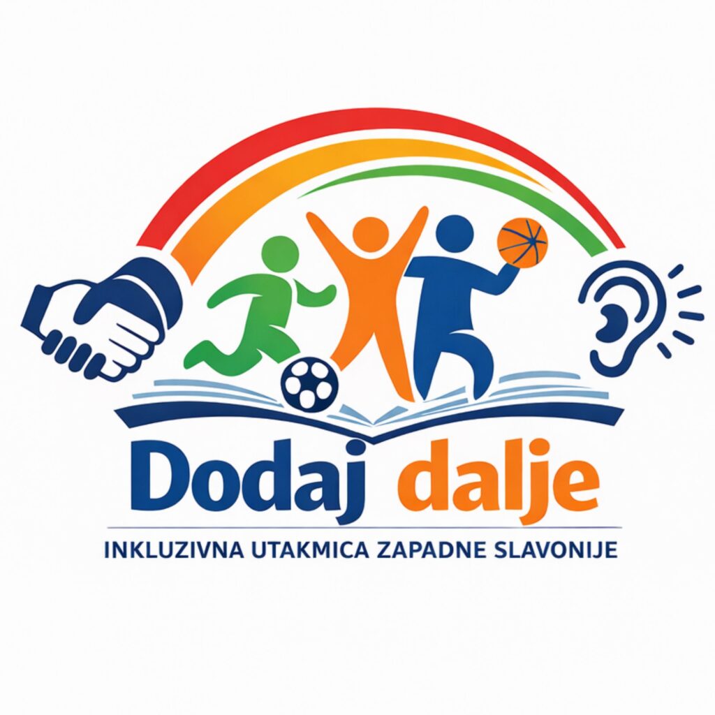 Sport za razvoj, zdravlje i uključivanje!  Raspored treninga za travanj 2026. u sklopu projekta  „Dodaj dalje – inkluzivna utakmica Zapadne Slavonije“ (SF.3.4.08.07.0051)